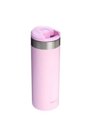 Kişiye Özel Aerolight™ Seyahat Kupası | 0,47 L Şeker Pembe İsimli Tasarımlı Baskı