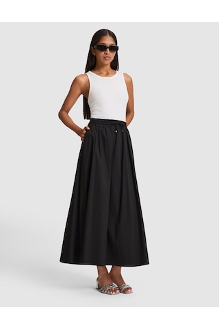 Pierre Cardin Kadın Siyah Etek Dokuma 50324318-vr046