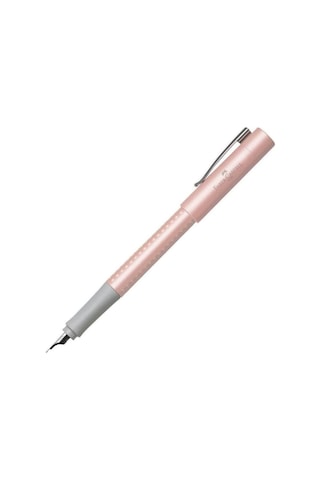 Faber Castell Grip Dolma Kalem İnci Serisi Pembe M