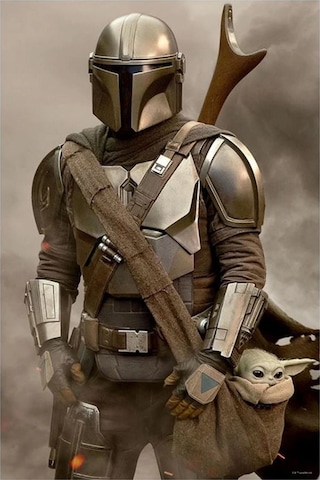 The Mandalorian Metal Kutu Puzzle 300 Parça