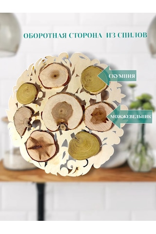 Eviz Ahşap Sıcak Tutucu Altlık 296905576 Bej