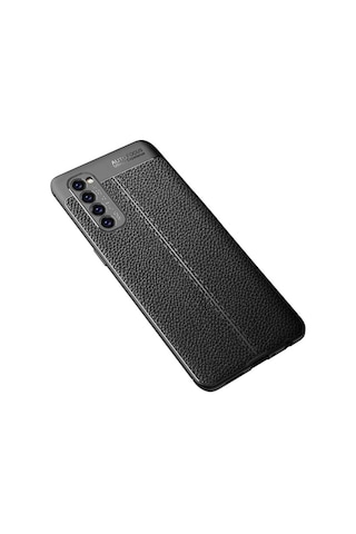 Oppo Reno 4 Pro 4G Kılıf Zore Niss Silikon Kapak-Siyah