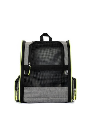 Brave Paws Sp Kedi Köpek Çantası Yıkanabilir Ve Hava Alan Piramit Model Gri