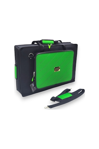 Xdj-rr Setup Için Uyumlu Çanta Soft Case Kılıf Siyah-yeşil