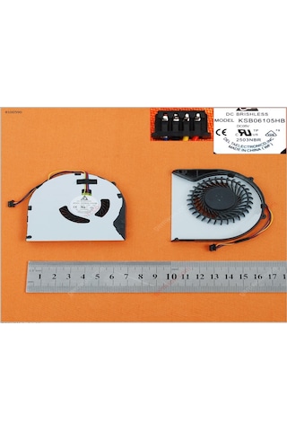 Lenovo Uyumlu B590 Fan 4 Pin Notebook İşlemci Fanı N11.118839