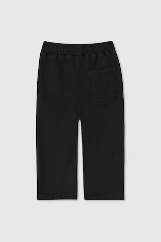 Panço Erkek Bebek Beli Lastikli Siyah Pantolon