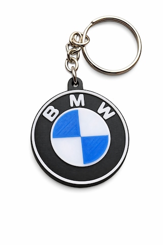 Bmw Logo Anahtarlık 3d Baskı Araba Anahtarlığı Bmw Araç Logolu Anahtarlık