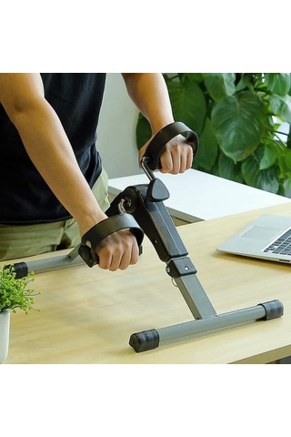 Mini El Ve Ayak Egzersiz Bisikleti Kondisyon Pedalı