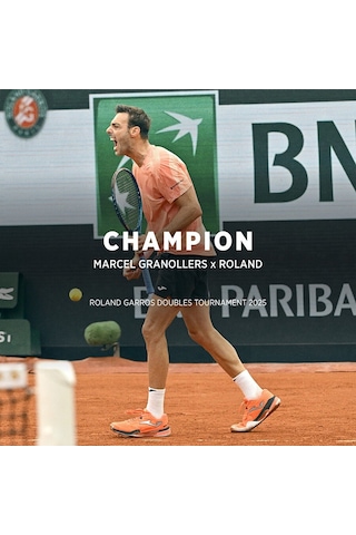 Joma Trols2602ac Roland Sert & Toprak Kort Erkek Tenis Ayakkabısı - Beyaz/sarı