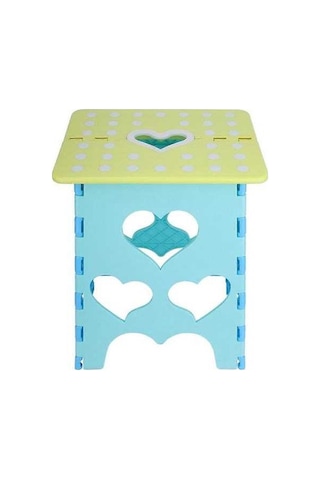 Bloomnest Kalın Aşk Noktası Katlanır Plastik Tabure, 30x23x39cm, Gelişmiş Masaj Taburesi, Yeniway Altın-siyah, Pratik Ve Kullanışlı Altın - Siyah