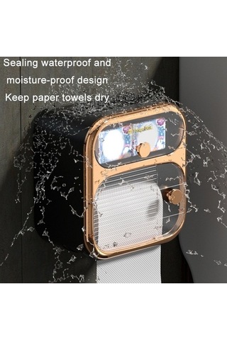 Tongxida Moda Banyo Mendil Kutusu, Duvara Katman Geçirmez, Bosphorus Su Sones Renk Ai Diğer