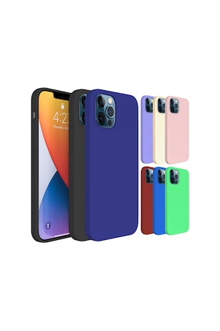 Apple Uyumlu iPhone 12 Pro Max Kilif Fitcase Premiums Silikon Arka Kapak 565714548