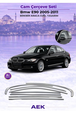 Bmw E90 8 Parça Tamtur Cam Çerçevesi