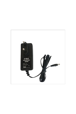 6 Volt Çocuk Akülü Araba Akü Şarj Cihazı Adaptörü N11.304