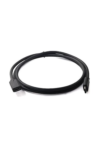 Ally Usb Type-C To Type-C Uzatma Kablosu 1 M Siyah