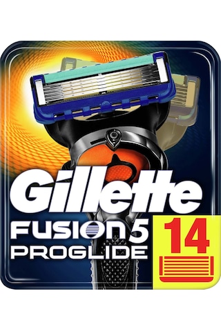 Gillette Fusion 5 ProGlide 14'lü Yedek Tıraş Bıçağı