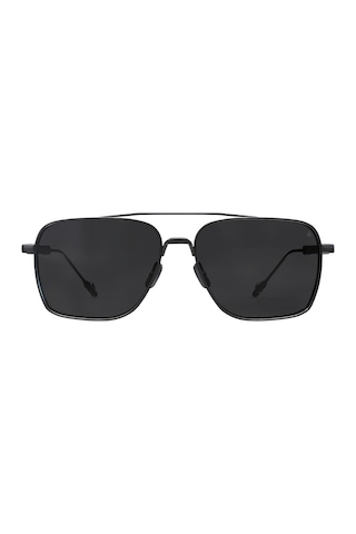 Philippe V N25 Mat Siyah Unisex Güneş Gözlüğü Siyah