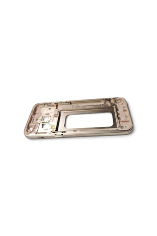 A320 Orta Kasa Galaxy A3 2017 Uyumlu Gold Renk Metal Orta Kasa Çerçeve Ve Ses Açma On Off Plastik Tuş Bordu