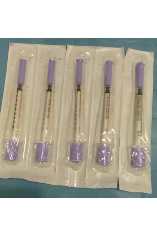 0.5ML Enjektör 32G 8 MM X 100 Adet