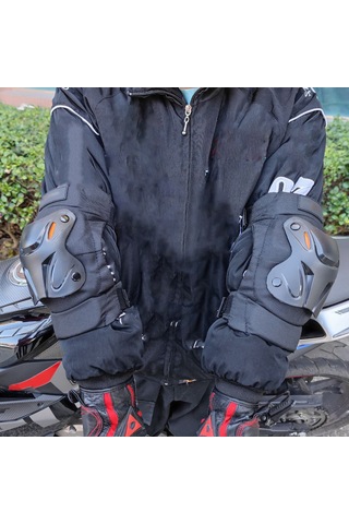 Ximistore9 Gece Görünürlüklü Ayarlanabilir Motosiklet Dizlik Ve Dirseklik Seti - Mp10345