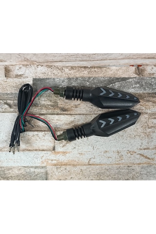 Led Sinyal Ok Desen Kayar Ledli 2'li Takım