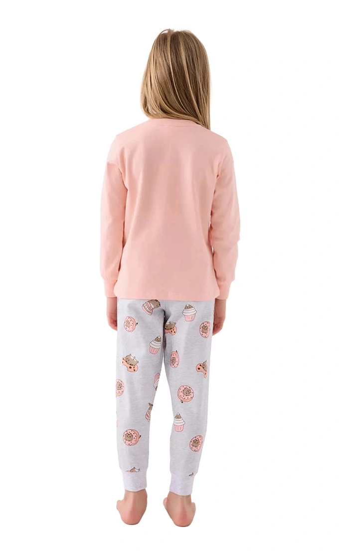 Rolypoly Rp3467-2 Kız Çocuk Kışlık İkili Pijama Takım SOMON