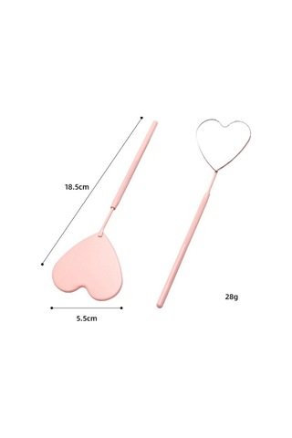 Flybuy Yeşil Taze Şeklinde Paslanmaz Muayene Kirpik Kalp Güzellik Çelik Aynası Aşılama Aleti Rg Diğer