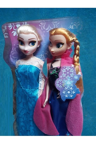 Frozen Karlar Ülkesi Oyuncak 2Li Bebek Elsa Anna 29Cm Et Bebekler