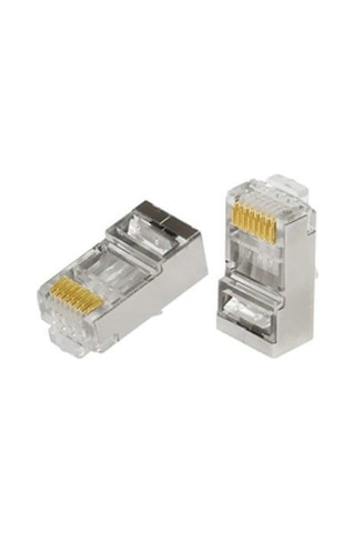 Fnw-rj4522n Rj45 Ftp Cat6 Konnektor Metal 100lü Paket