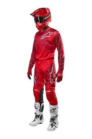 Alpinestars Racer Hoen Kros Motor Jerseyi Kırmızı