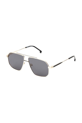 Despada Ds 2263 C1 58 Polarize Unisex Geometrik Gold Metal Güneş Gözlüğü