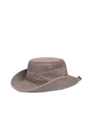 Unisex Güneşten Koruyucu Şapka, Nefes Alabilen Kumaş, Hızlı Kuruma Özelliği, Rahat Ve Hafif Tasarım Kahverengi