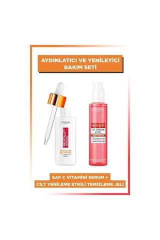 L'Oréal Paris Revitalift Clinical %12 Saf C Vitamini Aydınlatıcı Serum &cilt Yenileme Etkili Temizleme Jeli 150 Ml pktrvtcvtglklkjl-9576