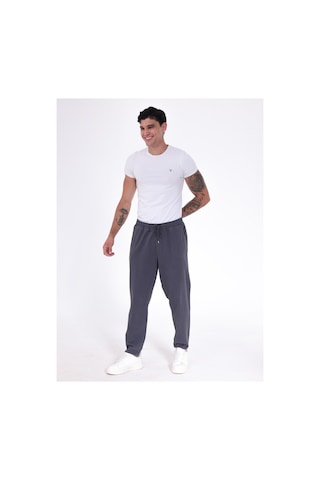 Blayn Jeans Erkek Regular Fit Gabardin Pantolon Günlük Rahat Kesim Klasik Erkek Pantolon Gri