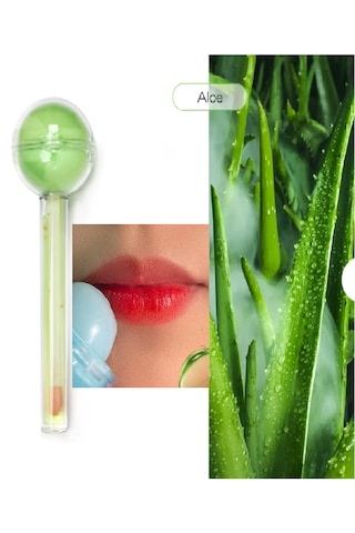 Lolipop Çift Taraflı Balm Ve Gloss Yeşil