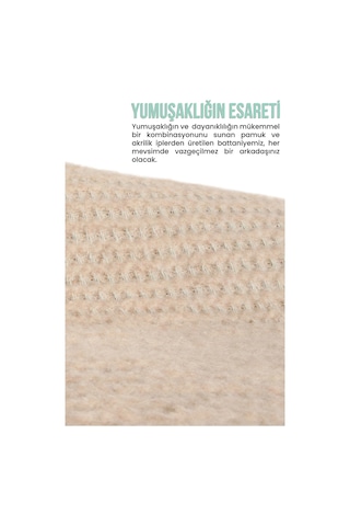 Verra Home Pamuklu Tv Battaniyesi 150 x 200 Bej