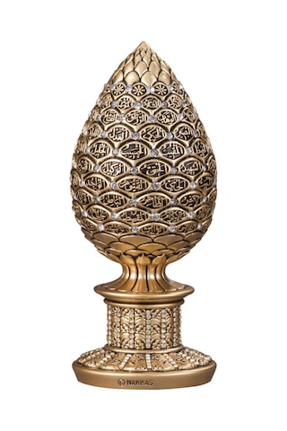 Nakkaş Kozalak Boytu Küçük Boy Sarı Esma-Ül Hüsna