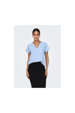 Jdylion Life S/s Top Wvn Noos Kadın Bluz 15249287 Mavi