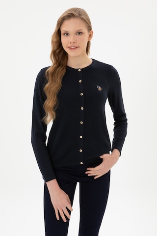 U.s. Polo Assn. Kadın Lacivert Hırka Triko 50307737-vr033 Lacivert