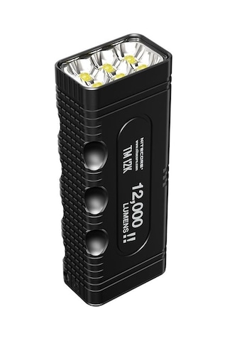 Nitecore Tm12k 12000 Lümen El Feneri Siyah