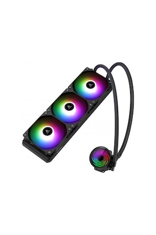 Segotep Bevere 360 Argb Siyah Sıvı İşlemci Soğutucusu Am5 Ve Lga1700 Uyumlu