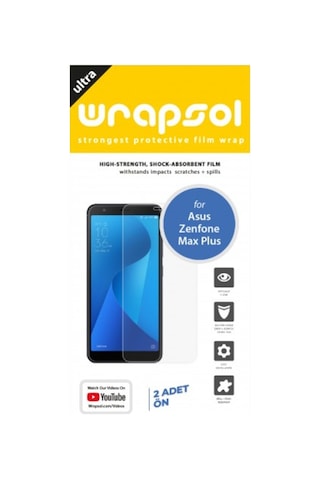 Asus Zenfone Max Plus M1 Zb570Tl 5.7 S Ekran Koruyucu 1+1 Ön Poliüretan Film