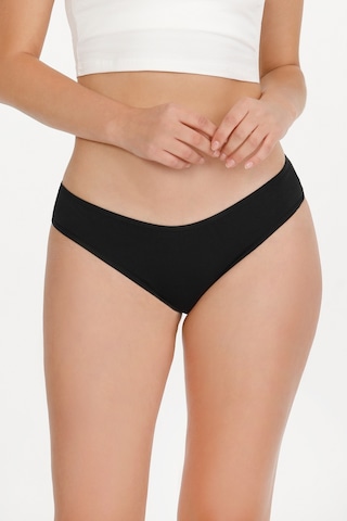 Sensu Kadın Beli Lastikli 6'lı Slip Külot Çok Renkli Karışık