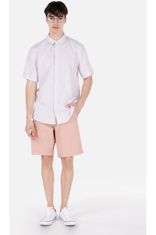 Colin's Colins Normal Kesim Shirt Yaka Bej Erkek Kısa Kol Gömlek Cl1067835 Cl1067835 Q1.v1 Beı Bej