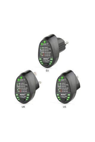 Novahub Profesyonel Priz Test Cihazı - Hızlı Kablo Ve Kaçak Akım Kontrolü Güvenlik İçin
