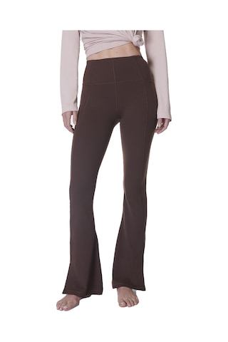 Sweaty Betty Sweaty Betty Super Soft Flare 32 Yoga Trou Kadın Kahverengi Pantolon 44050 Kahve