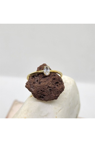 0.50Ct Oval Sade Minimal Pırlanta(Signty Taşlı)14 Ayar Altın Tekt 552950120