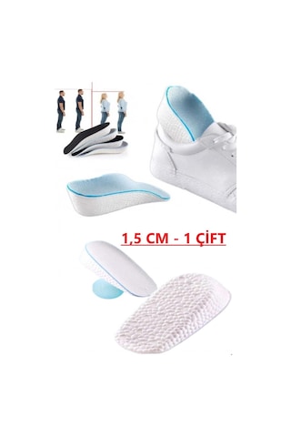 1.5 Cm Erkek Topuk Yükseltici Boy Uzatan Ayakkabı Tabanlığı