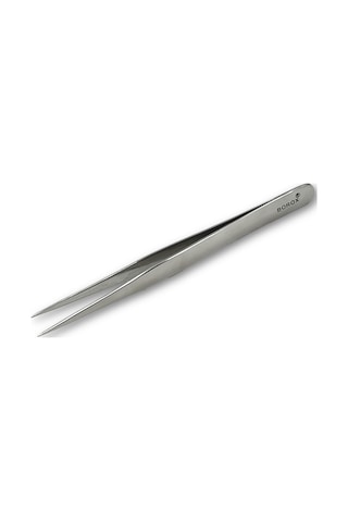 Borox Penset 12 Cm Paslanmaz Çelik - Düz Sivri Uçlu Cımbız