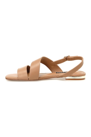 Nine West Logan 4fx Taba Kadın Düz Sandalet 000000000101484589 Taba